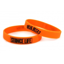 Opaska silikonowa STANCE LIFE | pomarańczowa