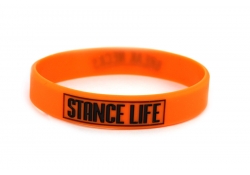 Opaska silikonowa STANCE LIFE | pomarańczowa