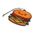 Zawieszka zapachowa | Burger Hamburger